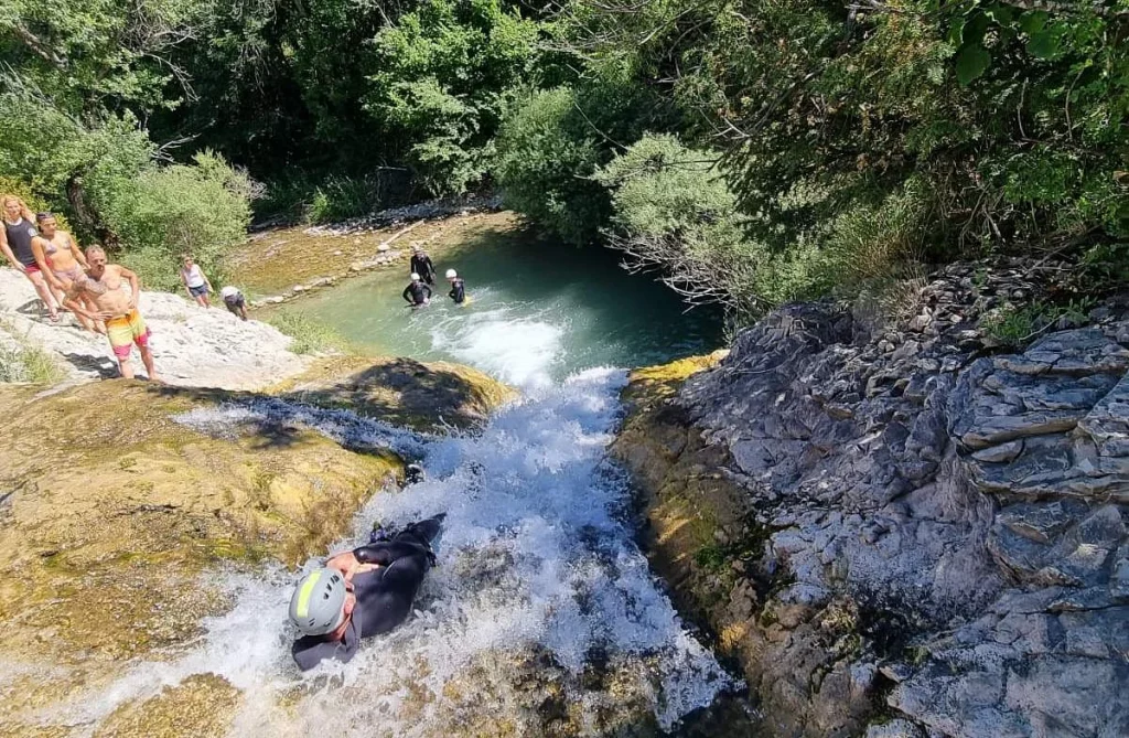 gorges du verdon, lac, sejour, canyoning