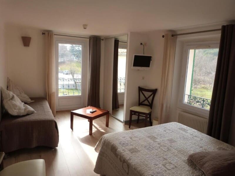 chambre séjour e-bike gorges du Verdon