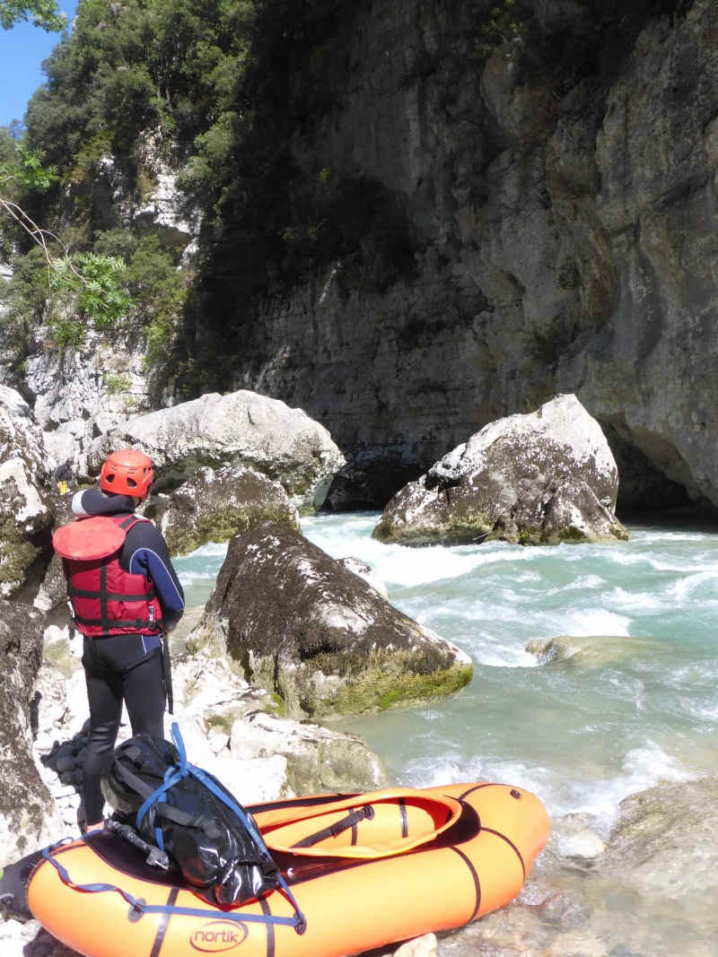 Les gorges du verdon, bateau