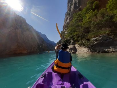 sejour canoé dans le Verdon
